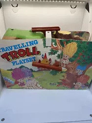 Vintage Travelling Troll Doll Case Playset 14.5