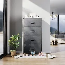 4 Drawer Dresser/Storage Organizer Bedroom Furniture Storage Chests of Drawers. ● 4 -drawer storage chest. DURABLE...