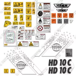 Durable 3M vinyl and laminate. - Reproduction Decal Kit.
