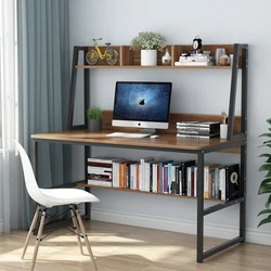 Tribesigns Hall Tree with Storage Bench Entryway Bench w Coat Rack Storage Shelf. DESK & BOOKSHELF TWO-IN-ONE: Its...