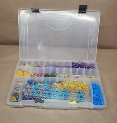 Huge Lot Rainbow Loom Rubber Band Bracelet Making Kit & Supplies. Condition is Used. Shipped with USPS Parcel Select...