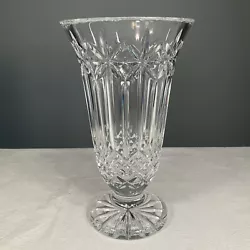 For your consideration is one large Waterford Vase. Comes exactly as pictured. Includes only what you see pictured. No...
