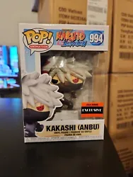 Own the exclusive Funko Pop! Naruto Shippuden Kakashi Hatake (Anbu) vinyl figure from AAA Anime. This 3.75-inch...