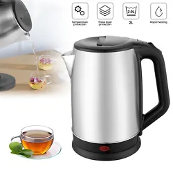 Power : 1500w. Cord Free Serving - This hot water kettle is cord-free for safe, easy to be organized. The cable could...