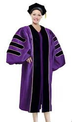 PREMIUM ACADEMIC DRESS SET : Are you a faculty or doctoral graduate who will be a professor?. Then get this unisex...