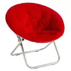 The Mainstays Saucer™ Chairs Cushion Is Made From Durable, Plush 100 Percent Polyester Upholstery. The Faux-fur...