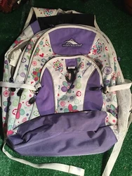 High Sierra Backpack Bag Multi Color Strap Bright Girls Condition is Pre-owned. Shipped with USPS Priority Mail.