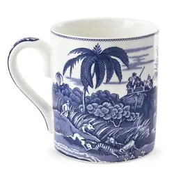Spode Blue Room Indian Sporting Mug - New. Spodes Blue Room archive 16oz mugs are back by popular demand. This product...