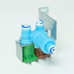 Refrigerator Water Inlet Vavle for Whirlpool part number W10179146. Designed to fit specific Whirlpool manufactured...