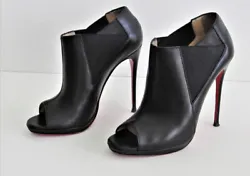 Christian Louboutin Bootstagram 120 King Calf Ankle Boots Size 8.5 US- EU 39.