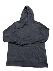 Hollister Mens Gray Long Sleeve Pullover Hooded Sweatshirt Size Xl 9338
