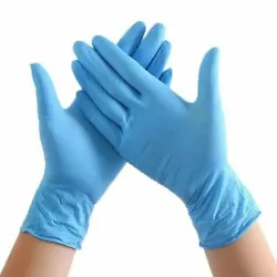 Nitrile Disposable Gloves - Heavy Duty 8mil Thickness M L - Reusable. Condition is 