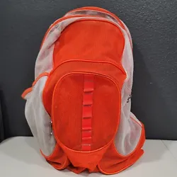 Used condition.  I tried to point out the flaws in the backpack in the pictures so please look at them.  Also in the...