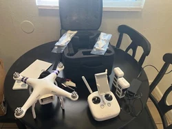 DJI Phantom 3 Professional Drone - works and flies great. White (CP.PT.000181) 4K with travel backpack includes...