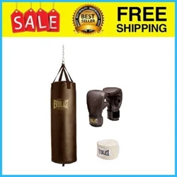 A specially blended filler mix of sanitized synthetic and natural fibers provides resilient shock absorbency. Everlast...