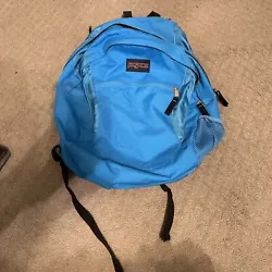 JanSport Backpack - Blue. In great shape. Zippers all function well. Pockets are clean.