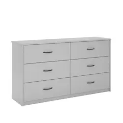 Add more storage to your bedroom or guest room with the Classic 6 Drawer Dresser. With the new patent Switch Lock...