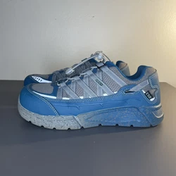 KEEN Utility 1017074 Womens Aluminum Toe ESD Work Shoe Ink Blue/Eggshell 8.5M