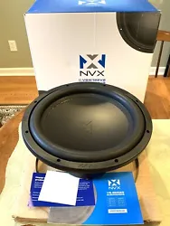 Auction is for 1 New NVX VSW124V2 12 Inch Subwoofer. Speaker was ordered, but never used. New condition, in original...