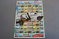 Miniatur modell vehicule news96. ROCO Train dépliant Ho N Date 1996. 8 pages 29,7 x 21 cm F.