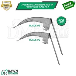 Laryngoscope blade have a featuresis Flexible tip, Led Pipe light, Ball bearing interlock with Pushing lever. We are...