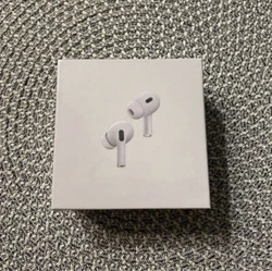 Experience high-quality sound with these Apple AirPods Pro 2nd gen. These in-ear earbuds come in a sleek white color,...