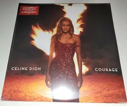 Vinyl 33T - Céline Dion - Courage - Vinyl Ruby Red - Neuf Sous Blister. Vous achetez ce que vous voyez sur la photo...