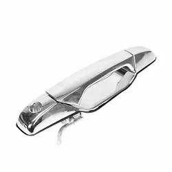 Description:     100% Brand New Color:Chrome Fits the LH (Driver Side) Front DOOR 100% Chrome plated Durable...