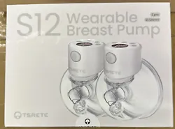 TSRETE S12 Mint Lightweight Double Wearable Electric Breast Pump 2 Pack PINK. Condition is New. Shipped with Standard...