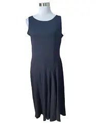 Eileen Fisher Swing Dress. Preowned, dress has a few holes one the bottom part of dress. Pit to pit 18