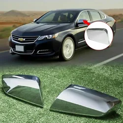 2014-2020 Chevy Impala. Material: Made of Triple Plated ABS plastic. These covers are NOT stick-on. Clip-on...