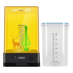 【Compatible avec】 Anycubic Wash and Cure Machine Convient aux imprimantes 3D UV SLA LCD. Récipient de lavage et de...
