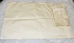 2 LAUREN RALPH LAUREN 100% Cotton Ivory Flax Solid Color Standard Pillow Cases. Freshly hand washed in woolite and hung...