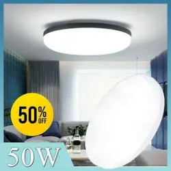 LED Power(W): 50W. 1 50W LED Light. Total luminous flux: 90LM/W. Energy Saving, Easy to clean. LED Color: Cool White....