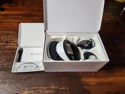 Immerse yourself in a whole new world of gaming with this PlayStation VR2 headset. Designed for use with the PS5...