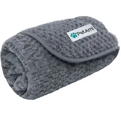 100% WATERPROOF & LEAKPROOF - Perfect for your pet to lounge and nap on your sofa. Soft fleece makes this waterproof...