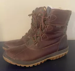 Also Boots Men Size 9.5 Brown Leather.