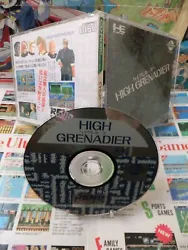 PC Engine: High Grenadier [Top & 1ere édition], Version Japonaise - NTSC/JP. ZONE...