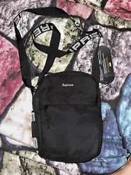 Supreme SS18 Shoulder Bag - Black. This has been sitting in my house for the past 2 years or maybe even more