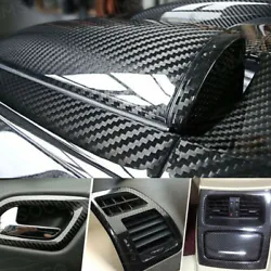 1pc 7D Carbon Fiber Vinyl Film Wrap Sticker. Move away the transfer film carefully;. Otherwise deal is final. Use ahair...