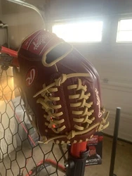 Sandlot Series Leather Modified Trap-Eze Web Baseball Glove 11-3/4