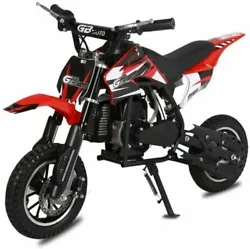 The New 40 CC 4 Stroke Pocket Bike is the Best kids ride! Great for driveway and parking lot fun, cruise around cones...