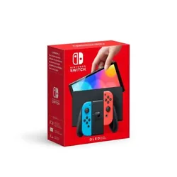 NOUVELLE CONSOLE NINTENDO SWITCH OLED 2021. CONSOLE DE MANETTE NINTENDO SWITCH OLED. Le support large réglable...