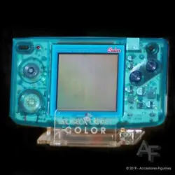 Support en acrylique transparent pour exposer votre Neo Geo Pocket color. La console nest pas vendue avec le support....