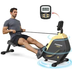 Near Silent Rowing Machines: The noise level for the rower machine is minimal. Higher to the ground than the ordinary...