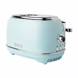 Model 75027. Stylish 2-slice stainless steel toaster with extra-wide slots for thick bread slices and bagels. Color:...
