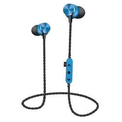 TF-100 Bluetooth Wireless Stereo Magnetic Sports Gym Headset W/Mic. Color: Blue. © Electronics Accessories Parts....