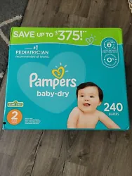 Pampers Baby Dry Disposable Baby Diapers, Size Newborn 0 1 2 3 4 5 6 ✅✅✅.