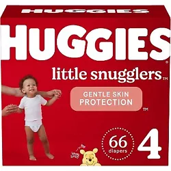 Made with your babys sensitive skin in mind, Huggies Little Snugglers provide 360 degrees of gentle skin protection to...