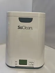 SO CLEAN 2 CPAP Machine Cleaner Sanitizer w/ Power Adapter , Pre-Owned. The machine has scratches on the top and front....